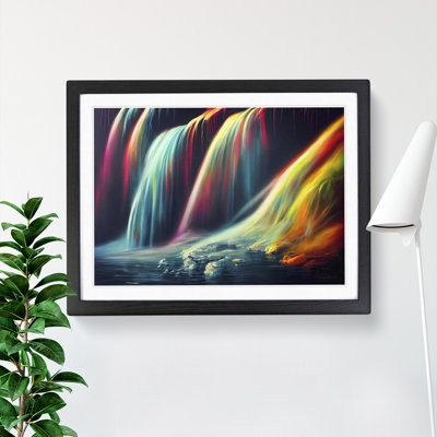 Waterfall Rainbow - Single Picture Frame Print