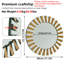 Montz Wood Round Wall Mirror-1638619920