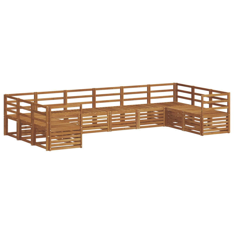 363cm Wide Patio Sectional Set