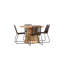 Ashtyn 4 - Person Patio Dining Set with Round Table