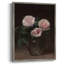 Reproduction florale vintage avec encadrement CCL XXX - bois massif-746112590