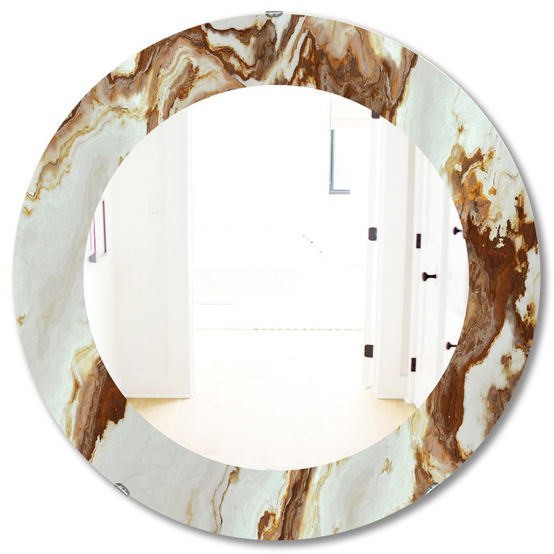 Mirror, 31.5" H x 31.5" W