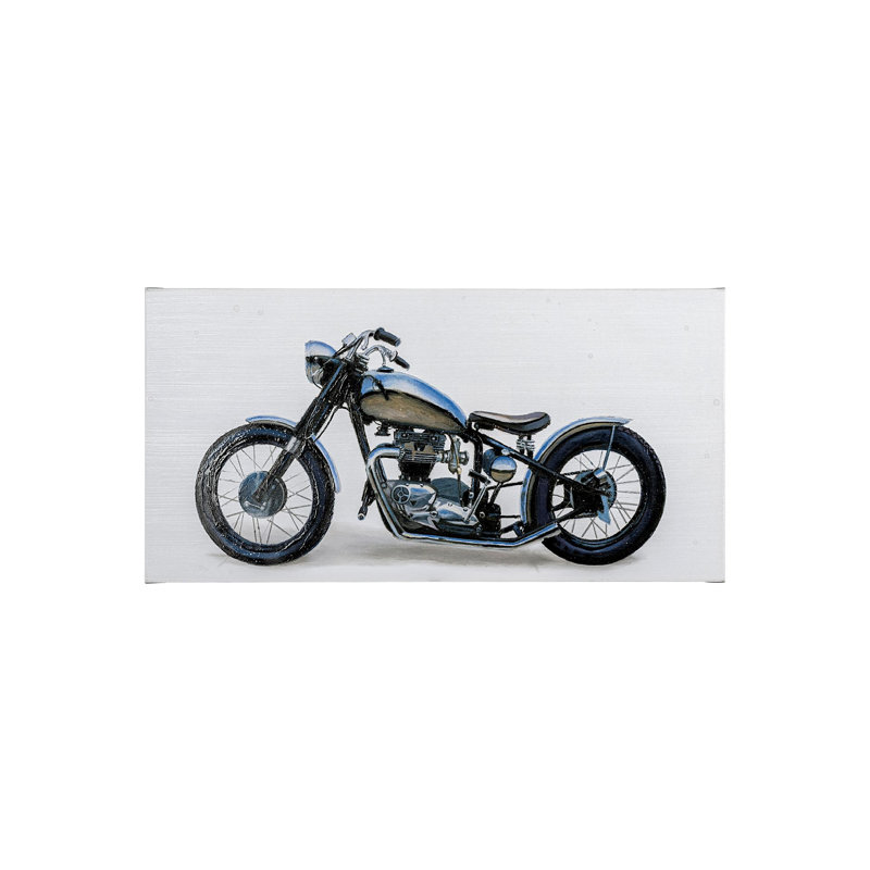 «Lets Roll II» par James Wiens, H 22 po x l 44 po x P 1,5 po