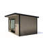 Shire Cali Home Office 12 Ft X 8 Ft With Side Shed