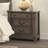 Transitional Dark Walnut 28"W X 18"D X 29"H 3-Drawer Wood Nightstand for Bedroom, Living room