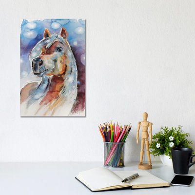 Horse by Anna Brigitta Kovacs - Wrapped Canvas Print