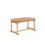 Maren 8 - Person Acacia Wood Patio Dining Set with Extendable Oval Table , Cushions Included