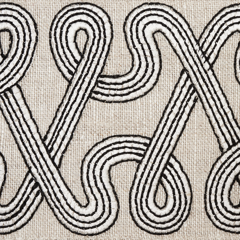 Freeform Embroidered Tape, Graphite