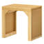 Banc en bois 18 po pour hall d'entrée, salon, cuisine