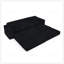 Canapé modulaire en forme de L, canapé compressé confortable avec un design peu encombrant, se déplie en un lit, style minimaliste moderne