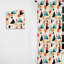 Mid-Century Modern Geometrics - Rideau Mid-Century - Velours obscurcissant - 1 panneau-107576247