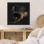 «Midnight Monarch Horse» par Judy, reproduction d'art sur toile encadrée-208108885