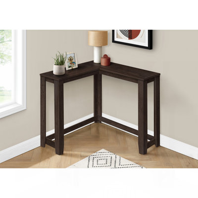 Table d'appoint, console, vestibule, étroit, d'angle, salon, chambre à coucher, stratifié, contemporain, moderne