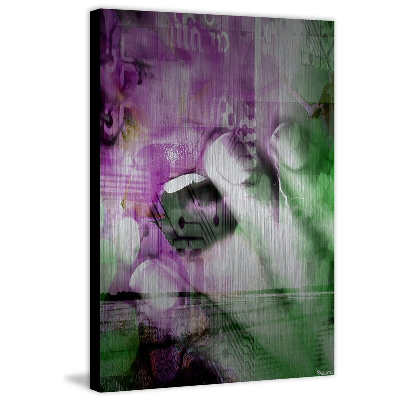 «Amethyst» par Parvez Taj, reproduction sur métal, H 36 po x l 24 po