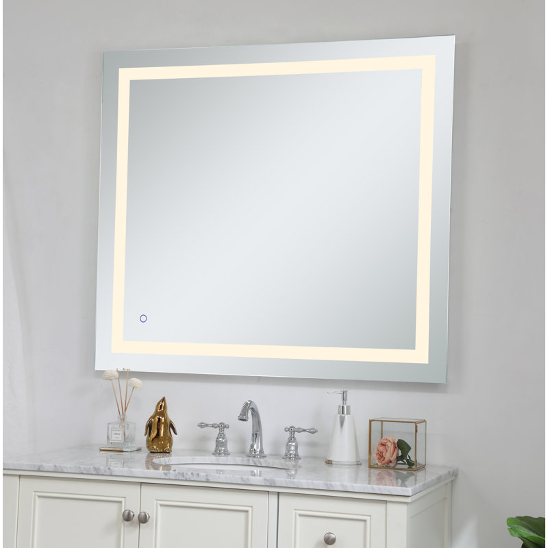 Scoles Flat Wall Mirror, 40" x 36"