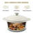 Enameled Dutch Oven Pot with Lid, Cast Iron Dutch Oven with Dual Handles for Bread Baking, Cooking, Non-stick Enamel Coated Cookware-108075564-108075568