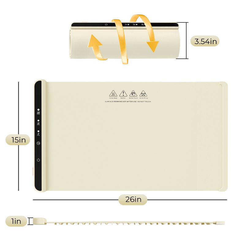 Tapis chauffant pour aliments