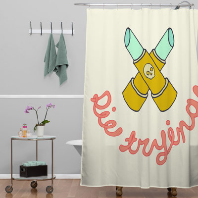 Abri Modern Shower Curtain