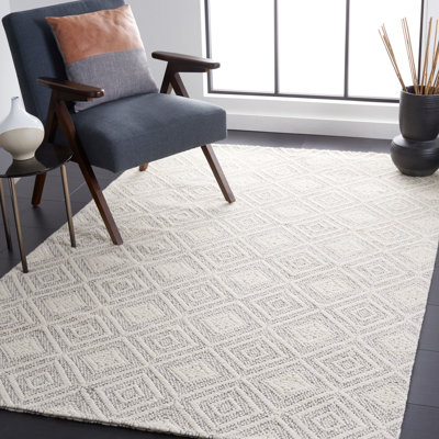Tapis ivoire / noir Castillo 176