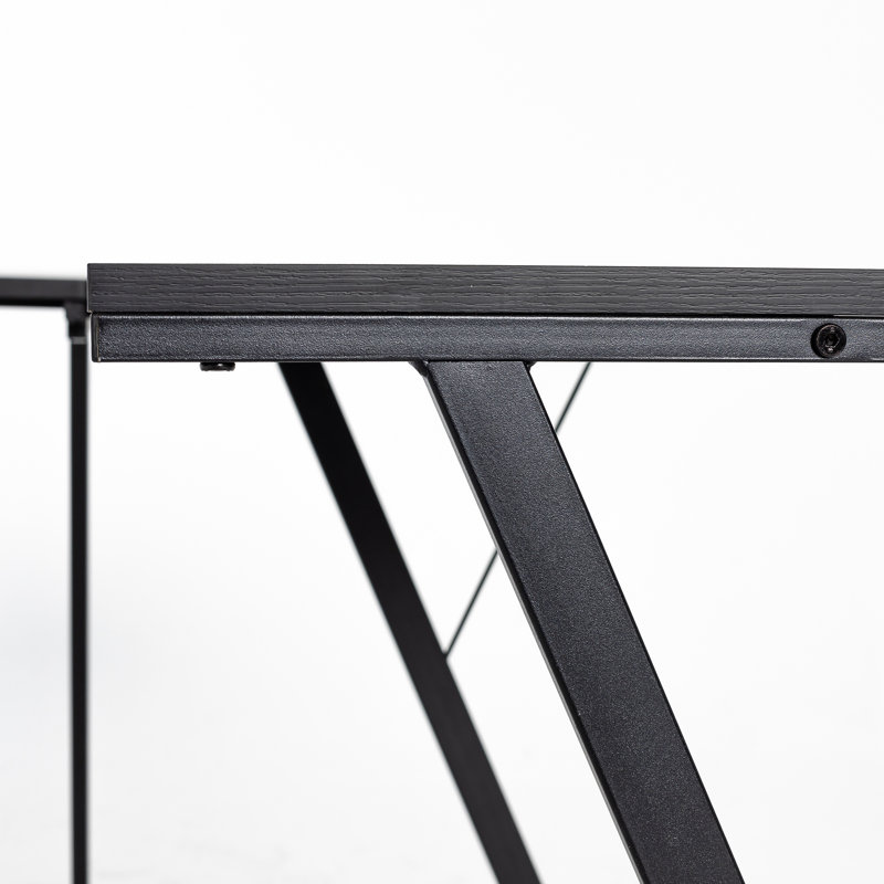 Myrtlewood L-Shaped Metal Base