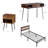 Alicia Steel Piece Bedroom Set-86687887