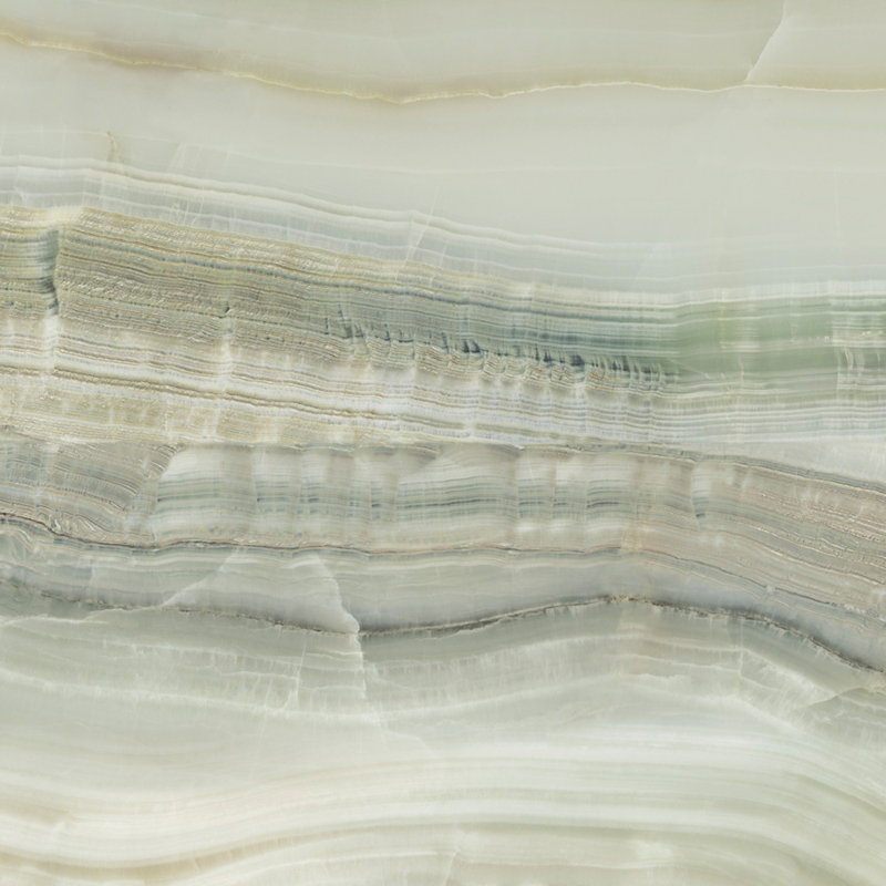 Selena Vein Cut Onyx 24X48 , Green
