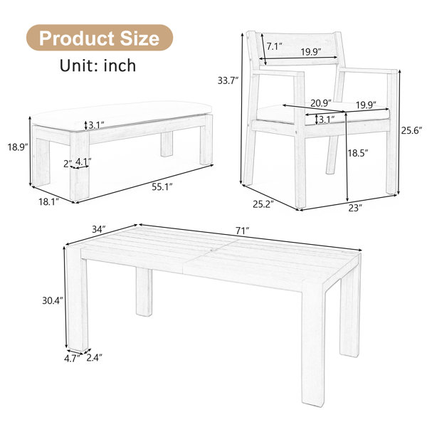 Dimensions du produit