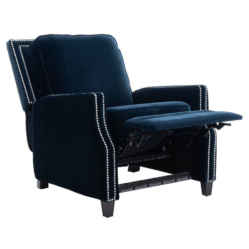 Fauteuil inclinable manuel 30 po, Bleu minuit