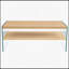 Table basse à double couche rectangulaire-665124103