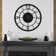 Metal Wall Clock