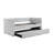 Daybed With Trundle Corduroy Fabric Upholstery Modern Luxury Home Furniture Durable Comfortable-1682056281