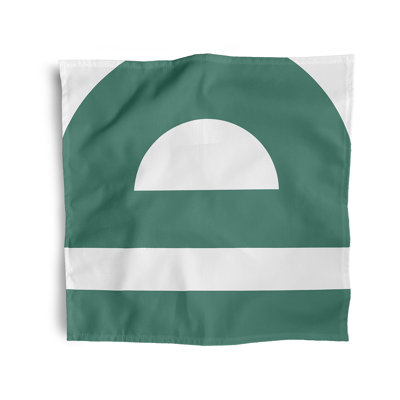Hart Polyester Geometric Square Napkin