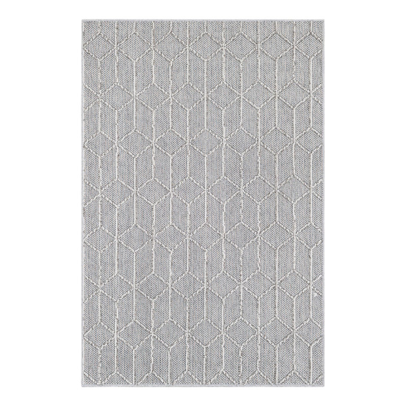 Indoor/Outdoor Trellis Area Rug, Rectangle 4'1" x 6'1"