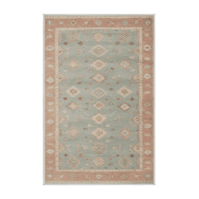 Tapis beige lavable à la machine Afyon