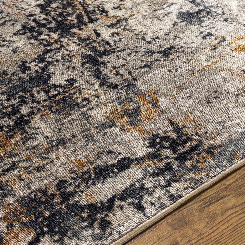 Mckellar Abstract Indoor Rug, Rectangle 8'10" x 11'9"