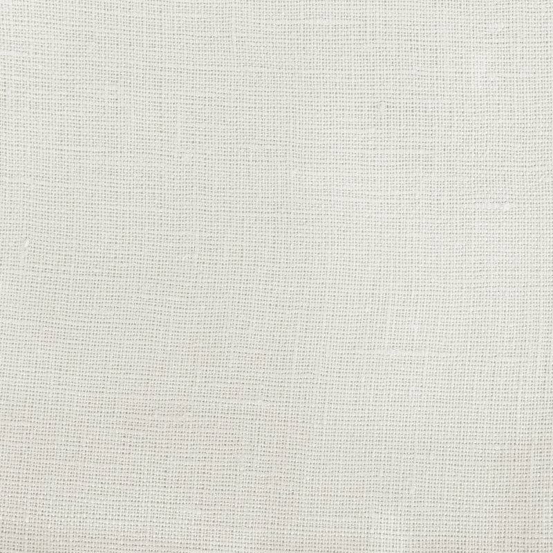 100% Linen Solid Ruffled Placemat, White