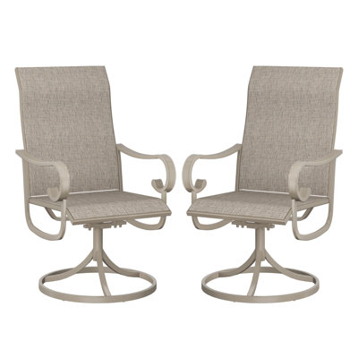 Fauteuil de salle à manger d'extérieur Beidleman