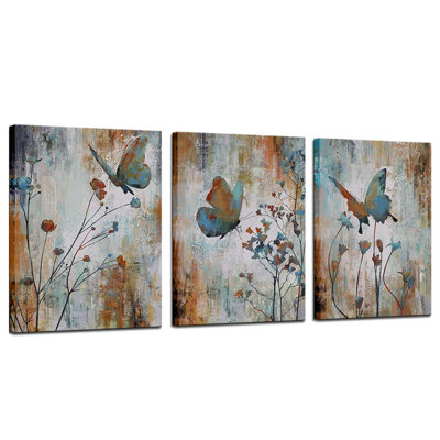 3 Piece Wrapped Canvas Print