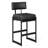 26.7"H Faux Leather Upholstered Counter Stool with Metal Frame-850499727-850694791