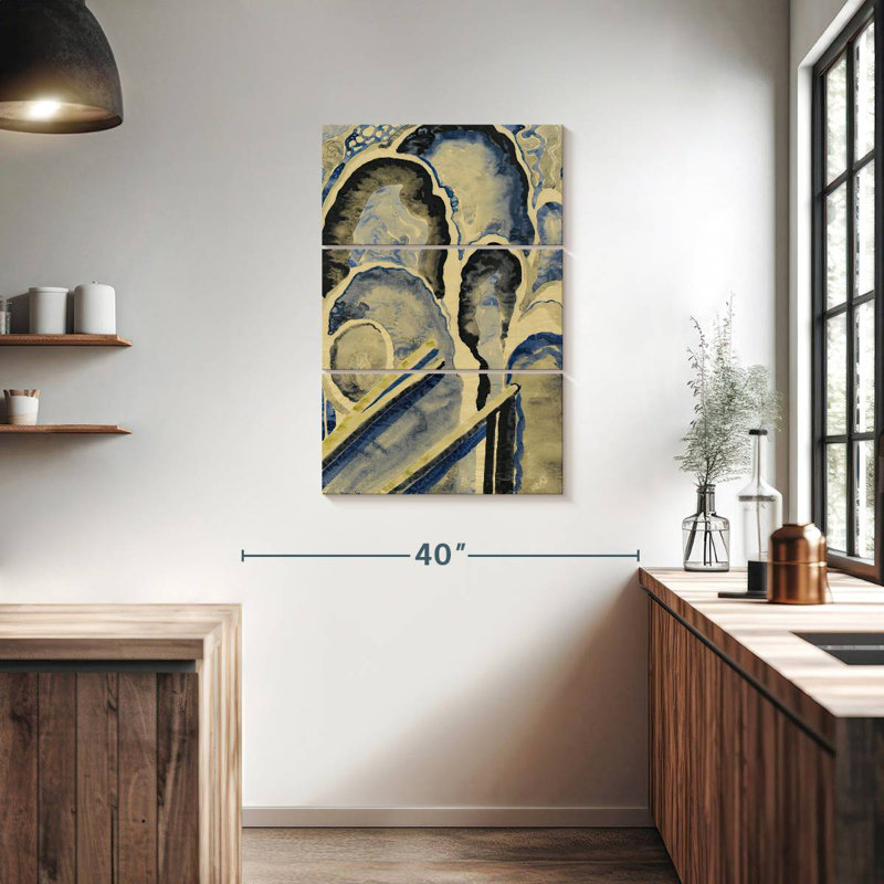 Bleu Avery n ° 1, H 38 po x l 24 po