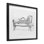«Lounging Beast Cheetah», reproduction encadrée sous verre, design par Victoria Barnes