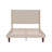 Queen Size High Headboard Bed Frame – 54” Beige Back Design-89064570-89064564