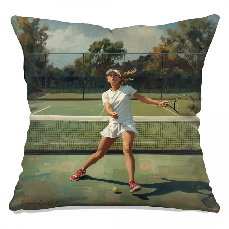 Coussins de tennis, 18 po x 18 po