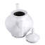 Théière en porcelaine fine embossée blanche Karlovarsky 1,27 pte