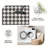Black and White Checkerboard carpet-easy to clean, machine-washable, soft and comfortable; suitable for door mats, kitchens, living rooms, bedrooms, corridors, and laundry areas. Easy to clean, durable carpet for home decoration.-129045771