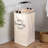 Fabric Laundry Hamper with Handles-1414887459