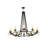 Merrell 10 - Light Dimmable Empire Chandelier