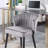 Bonparker Upholstered Counter Stool with Metal Frame-597215462