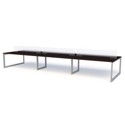 Pivit Frame 6-Person Benching Workstation