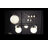 Kline 3 - Light Dimmable Globe Chandelier
